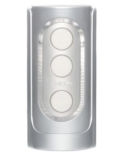 Серебристый мастурбатор Tenga FLIP HOLE SILVER THF-003