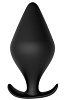 Чёрная анальная пробка Dream Toys PLUG WITH T-HANDLE 21450 (14,6 см)
