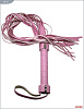 Розовый кожаный флогер с 21 хвостом MJANU 69722 (56 см)