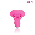 Розовый силиконовый вибромассажёр-бутон Bior toys CSM-23064