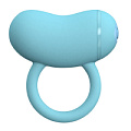 Голубое виброкольцо на пенис Toy Joy ENZO COUPLES RING 3006010176