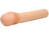 Насадка-удлинитель телесного цвета Topco Sales CyberSkin 2 inch Xtra Thick Transformer Penis Extension 1008477 (20,32 см)