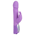 Фиолетовый вибратор с возвратно-поступательными движениями Orion Push Vibrator 05888140000 (25 см)