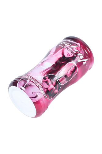 Мастурбатор-вагина телесного цвета в пластиковой тубе Xise XS-MA70008