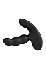 Чёрный силиконовый стимулятор простаты с пультом ДУ Levett Nitoc 17048