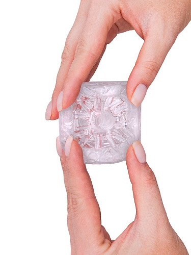 Прозрачный двусторонний мастурбатор Сумерки богов STROKER №3 401-03 BX DD