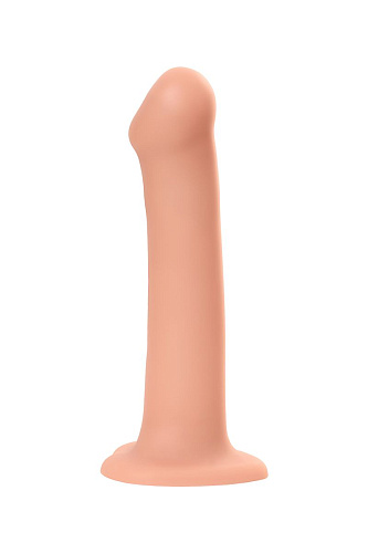 Телесный фаллос на присоске Strap-on-me Silicone Bendable Dildo L 6013113 (19 см)