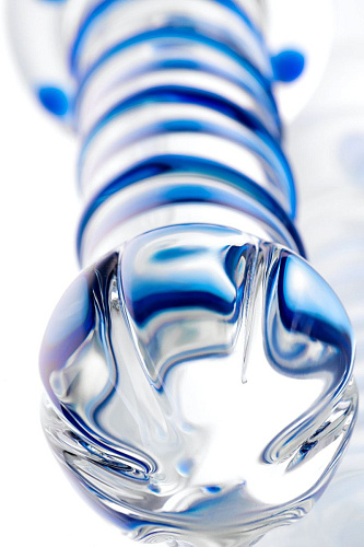 Двусторонний стеклянный фаллоимитатор Sexus 912044