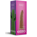 Телесный фаллоимитатор без мошонки EGZO Mad Cactus D003 (17,5 см)