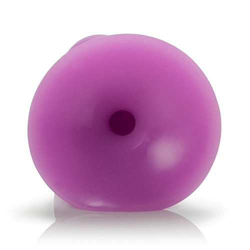 Фиолетовая анальная ёлочка California Exotic Novelties Futurotic Plush Advanced SE-0427-20-2 (13 см)