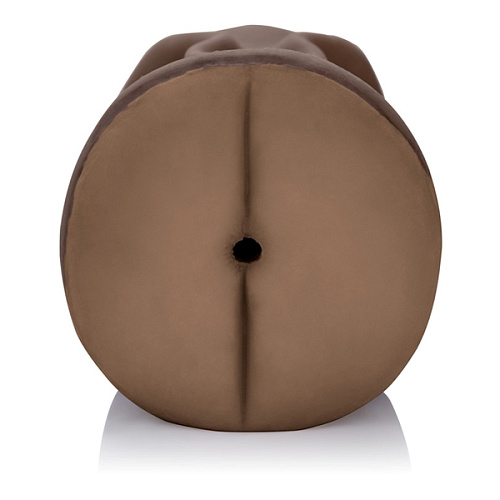 Темный мастурбатор-анус коричневого цвета California Exotic Novelties VIVID RAW BUTT FUCK  SE-7505-30-3