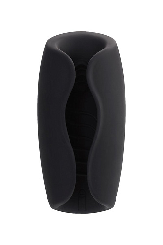 Чёрно-белый перезаряжаемый мастурбатор Erotist Hailstorm 543004