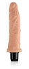 Реалистичный вибратор телесного цвета с ярко выраженным рельефом Lovetoy 1003 (21,6 см)