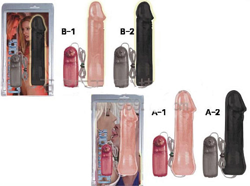 Телесный вибратор с выносным пультом управления Sextoy 2011 00102B-2