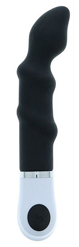 Чёрный анальный вибромассажёр Dream Toys P-SPOT FINGER 21468