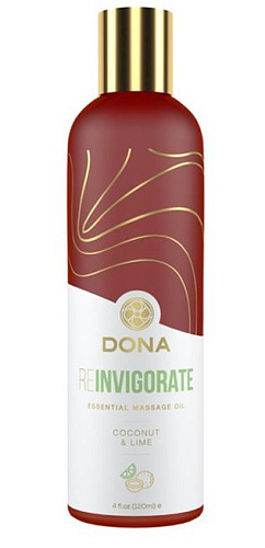 Массажное масло с ароматом кокоса и лайма System JO JO40456 (120 мл)