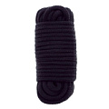 Черная веревка для связывания BONDX LOVE ROPE - 10 м. Dream Toys 20862