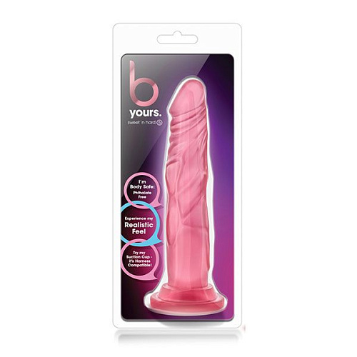 Розовый фаллоимитатор Blush Novelties Sweet n Hard 5 BL-26110 (19 см)