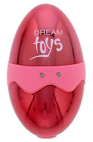 Розовое яичко с подвижным язычком Dream Toys HAPPY EGG 21573