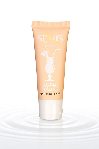 Гель-лубрикант на водной основе с ароматом «Пина Колада» Sexus Silk Touch Pina Colada 817009 (50 мл)
