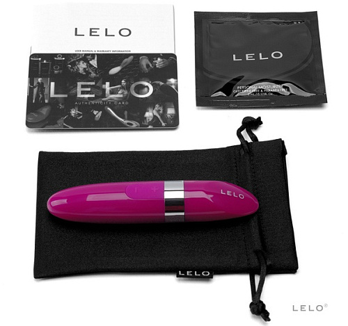 Лиловый мини-вибратор Lelo Mia 2 Deep Rose LEL7731