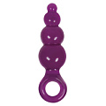 Средняя фиолетовая анальная пробка NS Novelties Jolie Ripples NSN-0500-36 (12 см)