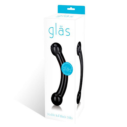 Стеклянный двусторонний стимулятор простаты Glas GLAS-08 (14 см)