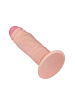 Телесный фаллоимитатор из неоскин LOVETOY (А-Полимер) REAL Standard 014703 (12 см)