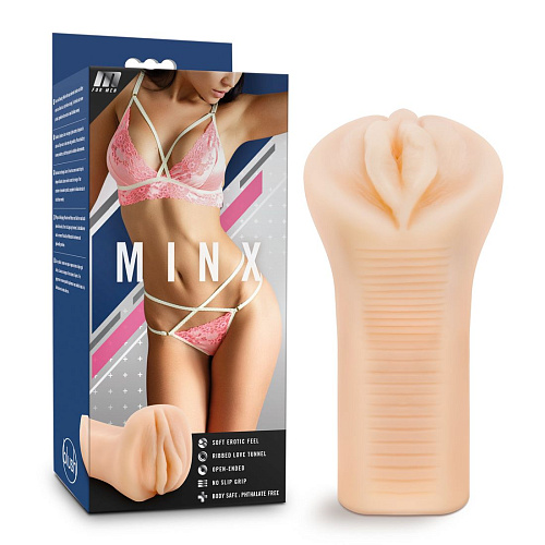 Телесный мастурбатор-вагина Blush Novelties M for Men Minx BL-72503