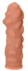 Телесная насадка на фаллос с крупными бугорками KOKOS Extreme Sleeve 011 L-size ES.011-L (16,4 см)