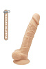 Телесный реалистичный фаллоимитатор Dream Toys DILDO 7INCH FLESH 21555 (17,7 см)