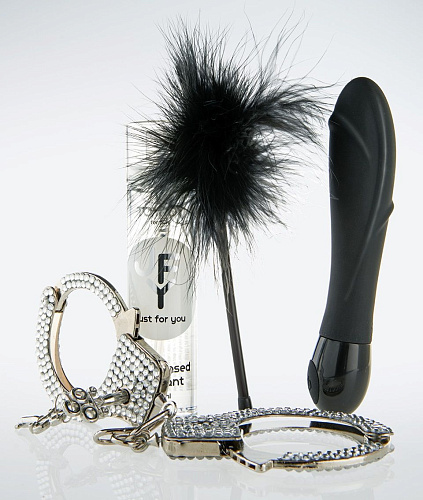 Чёрный секс-набор Toy Joy Luxe №5 3006010267