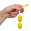 Набор вагинальных шариков-лимонов California Exotic Novelties Kegel Training Set Lemon SE-1290-30-3