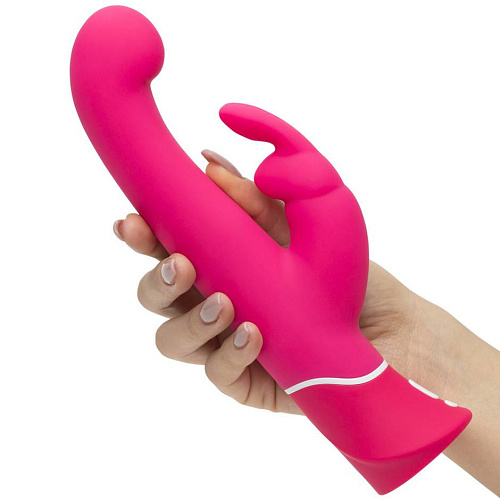 Розовый вибратор-кролик Happy Rabbit G-Spot Rechargeable Rabbit Vibrator 71502 (24,1 см)