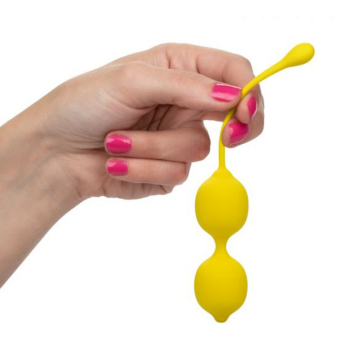 Набор вагинальных шариков-лимонов California Exotic Novelties Kegel Training Set Lemon SE-1290-30-3