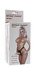 Женский страпон телесного цвета с реалистичной насадкой Seven Creations 99088 ACHBX GP (17,5 см)