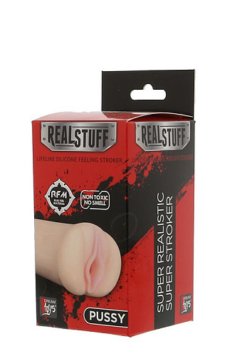 Мастурбатор-вагина телесного цвета Dream Toys REALSTUFF 5INCH MASTURBATOR PUSSY 20643