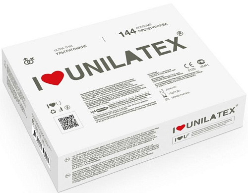 Ультратонкие презервативы Unilatex Ultra Thin №144 (144 шт)