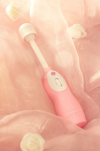 Розовый вибромассажёр Magic Eyes LaFree DENMA ME-11