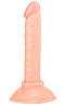 Телесный анальный фаллоимитатор на присоске Lovetoy 250050 (12,7 см)