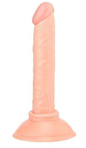 Телесный анальный фаллоимитатор на присоске Lovetoy 250050 (12,7 см)