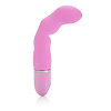 Розовый гнущийся вибромассажёр California Exotic Novelties 10-Function Silicone Pleasure Bendie Wavy G s SE-0868-50-3 (17,75 см)