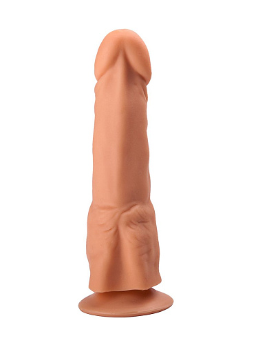 Телесный фаллоимитатор-реалистик на присоске LOVETOY (А-Полимер) 100100 (18,8 см)