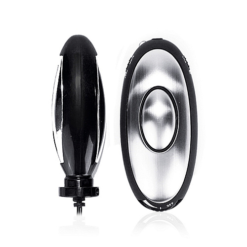 Анальная втулка с электростимуляцией Shots Media BV OU066 (8 см)