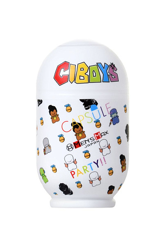 Прозрачный мастурбатор Men sMax Capsule  PARTYMM-29