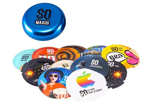 Классические презервативы в металлическом кейсе Maxus Classic №15 (15 шт)