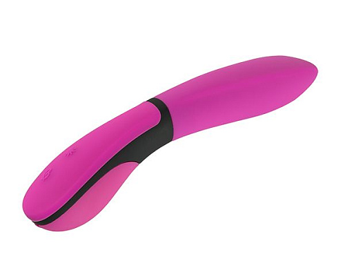 Ярко-розовый массажёр с усилением вибраций на каждом режиме Adrien Lastic Lucy 10923 (20 см)