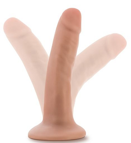 Телесный фаллоимитатор Blush Novelties 5.5 Inch Silicone Dildo BL-54503 (14 см)