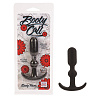 Чёрный силиконовый анальный стимулятор California Exotic Novelties Booty CallSE-0396-15-2 (9 см)