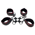 Атласные фиксаторы для рук и ног Scandal Hog Tie California Exotic Novelties SE-2712-40-3